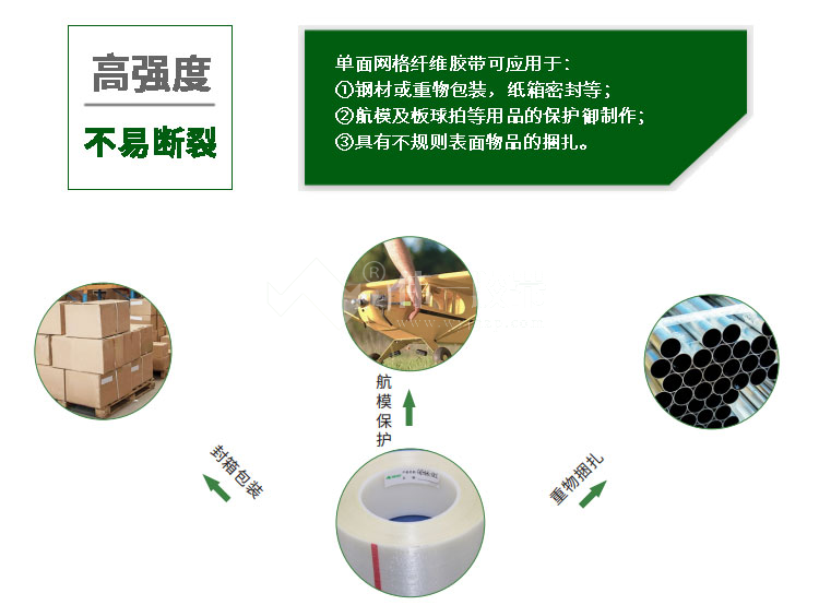 單面網(wǎng)格纖維膠帶產(chǎn)品細節(jié)